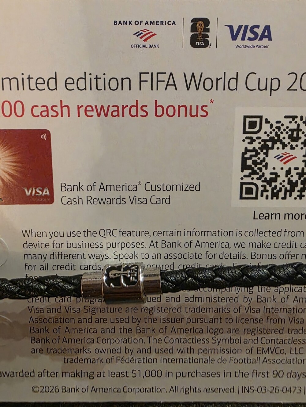 BOA Fifa NYC Charms Bracelet - Picture 4 of 4